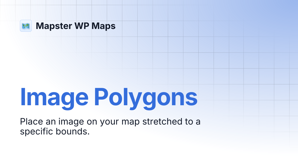 Image Polygons | Mapster WP Maps